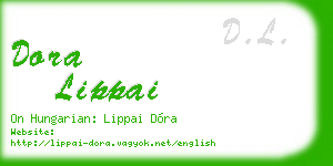 dora lippai business card